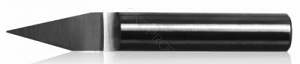 Frez grawerski węglikowyv VHM ostrze płaskie 3,17mm 45° 0,2mm 