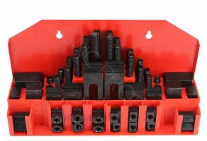 Zestaw 58 elementów mocujących M12 dla rowka 14 mm