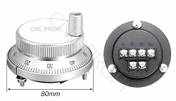 MPG fi 80 mm A-A/B-B 24V zadajnik obrotowo - impulsowy 