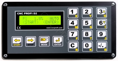 Zestaw sterownik CNC PROFI D2 dwu ośowy  z 2 silnikami 8,7 Nm