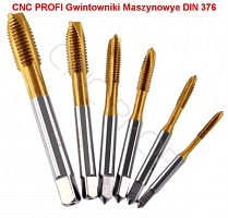 Gwintownik maszynowy M10 HSS Co prosty