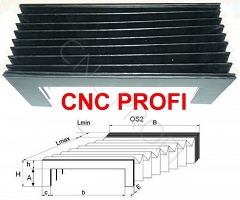 Osłona Harmonijkowa C 200 x 1000 mm CNC 