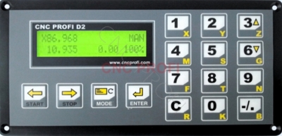 Sterownik D2 CNC - 2 osiowy + 2 Przekaźniki