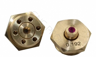  Dysza RUBINOWA M20x1,5 mm KRÓTKA do wycinarki drutowej