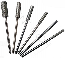 Ściernica fi 5 mm diamentowa trzpień fi 3 mm #150