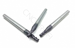 Frez węglikowy  4p fi 2.5 x8x4x50 mm TiAIN 45 HRC