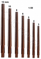 Rozwiertak stożkowy HSS fi 3 x 2,9 x 3,7 L 65 mm ręczny