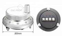 MPG fi 80 mm A/B 24V zadajnik obrotowo - impulsowy 