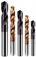 Wiertło węglikowe VHM  fi10 X 70 mm TiAIN 50HRC