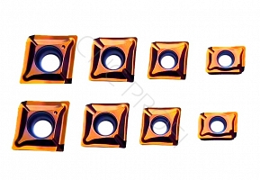 Płytki wieloostrzowe  XCMT040104-TG do wiertła fi 8 mm