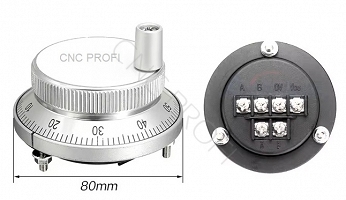 MPG fi 80 mm A-A/B-B 5V zadajnik obrotowo - impulsowy 