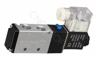 Zawór pneumatyczny 4V310-10 DC24V z tłumikami hałasu